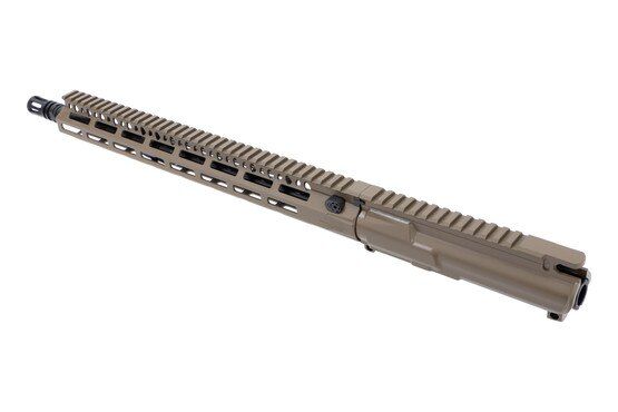 BCM MK2 5.56 NATO Mid-Length AR-15 Barreled Upper has an FDE MCMR-15 handguard